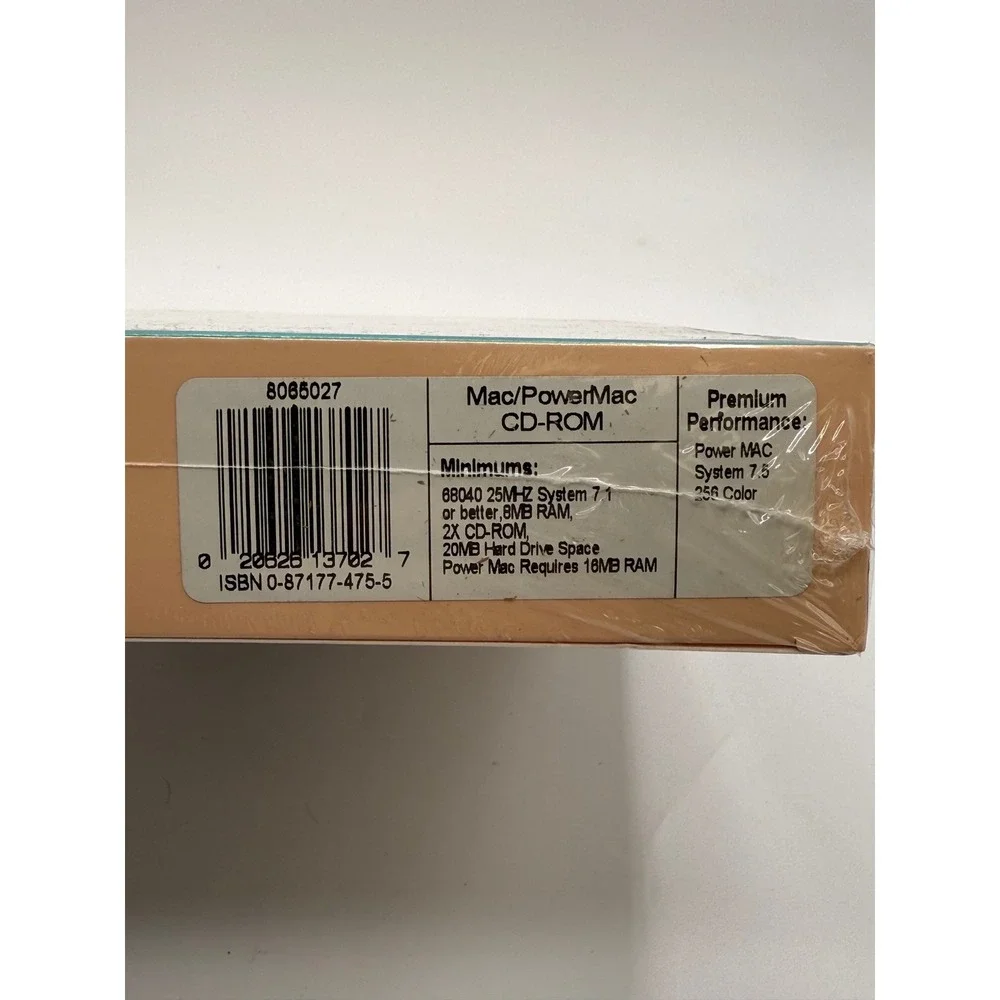 Caesar II Sierra Mac PowerMac CD-ROM Big Box Vintage 1995 New‎ Sealed